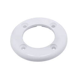 White Face Plate for Vinyl Wall Fittings