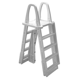 A-Frame Swing-Up Ladder For Above Ground Pools