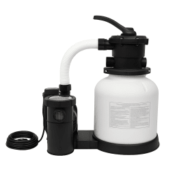 Pump with Sand Filter for Above Ground Pools, 3000 GPH Pump Flow Rate, 16" Sand Filter .75HP Pump