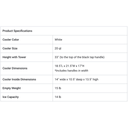 ColdOne Portable Kegerator – 2-Gallon Draft Beverage Dispenser for Beer, Cocktails & More – CO₂-Powered, Portable, No Electricity Needed