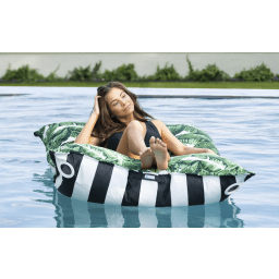 Laze Pillow Floating Lounger, Bold Jungle