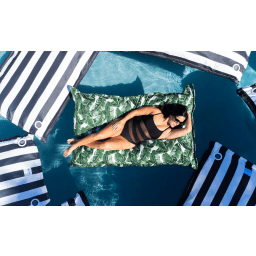 Laze Pillow Floating Lounger, Bold Jungle