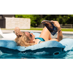 Laze Pillow Floating Lounger, Aquatic Freckles