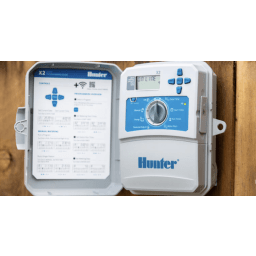 X2-400, 4-Station Controller Internal Transformer And Plug With Plastic Cabinet 120V