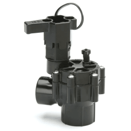 100DVA - 1 in. DV Series Inline Plastic Residential Irrigation Valve - Angle Configuration