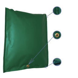 BFA2424G, 24" X 24" Green Insulated BackFlow Bag