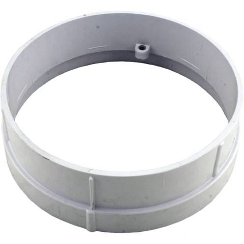 Adjustable Round Collar, White