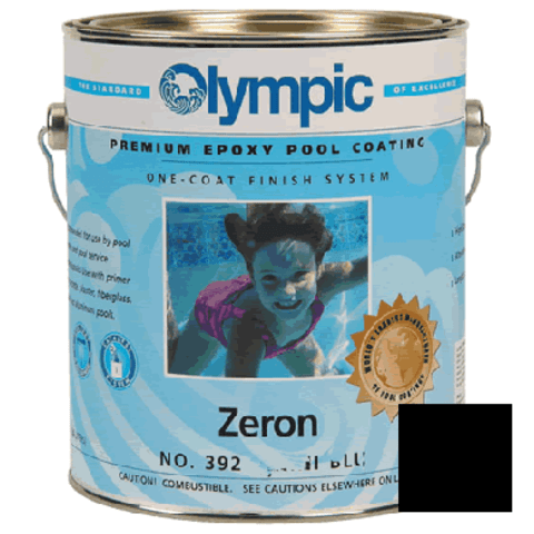 1 Gallon Zeron Black Epoxy Coating