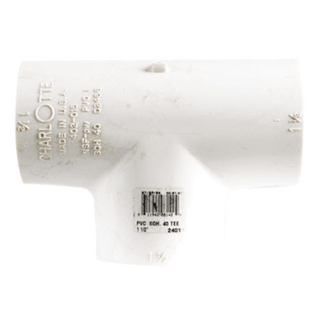 1-1/2"x1-1/2x3/4" SxSx Tee FIPT