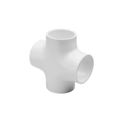 3in Slip PVC Cross