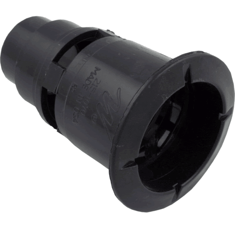 Poly Gunite Jet Wall Fitting Only, Black