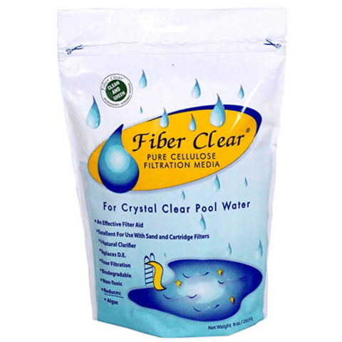 Fiber Clear Filter Media, 9 oz Bag