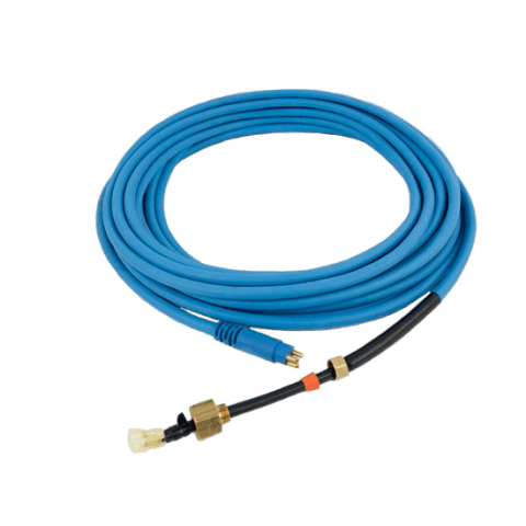60' Blue Floating Power Cord with Brass