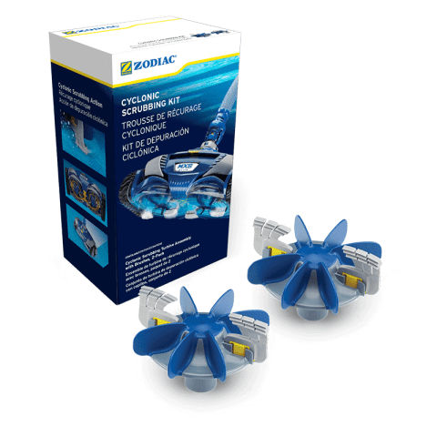 Genuine OEM Cyclonic Scrubbing Turbine Assembly, 2 Pack