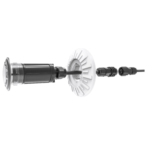 Brilliant Wonders H Style Light Starter Kit With 1.5 Inch Rgb Led; 12V, 11W, 50 Ft Cord