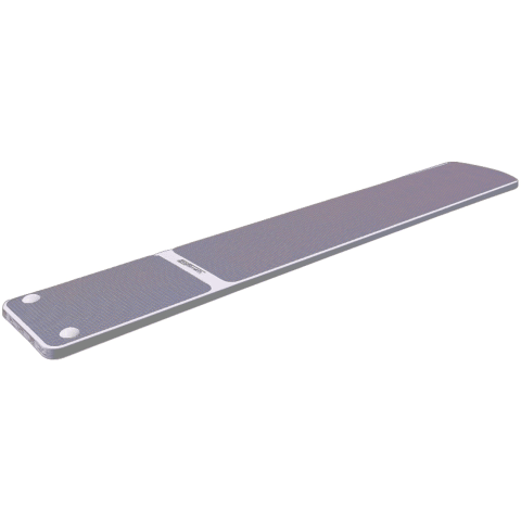 6' Truetread Board - Radiant White with Gray Truetread