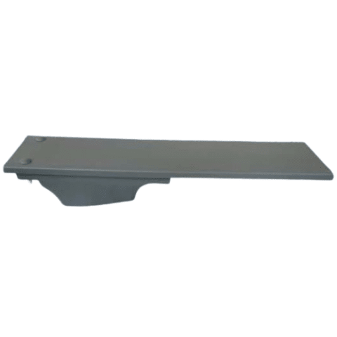 8' GX Diving Board With 3 Bolt Salt Friendly Base and Jig - Grey