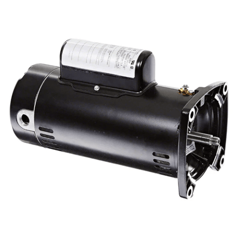 1 Speed Black 56Y Square Flange Motor 1 Hp 1 Ph 115/208-230V 60Hz