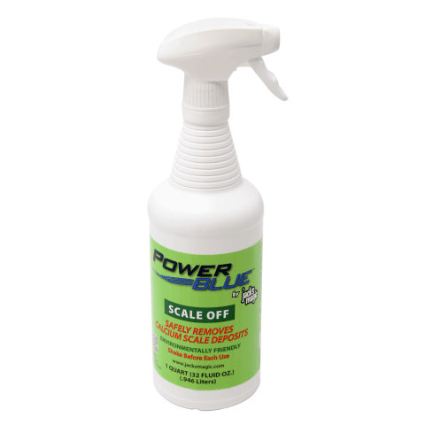Quart Bottle Power Blue Scale Off