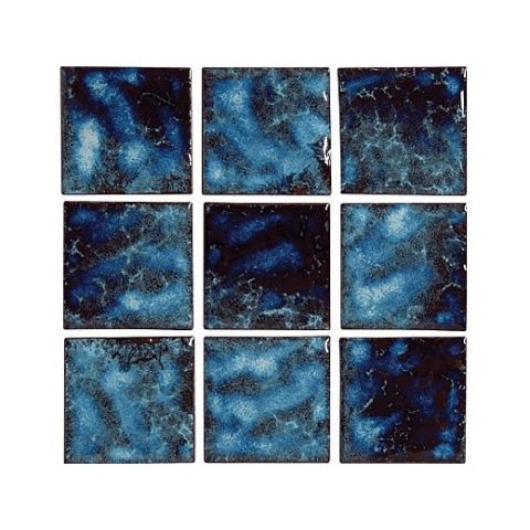 Meridian 2x2 Series Pool Tile, Cobalt