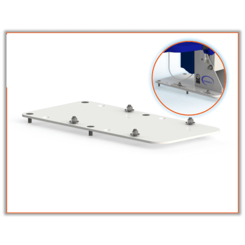 Standard Ranger/Admiral Base Extension Plate, F-PPEBP