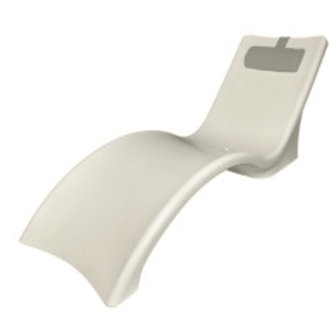 Lounge Chair Head Rest, Grey, GPP-LF-LCH-G
