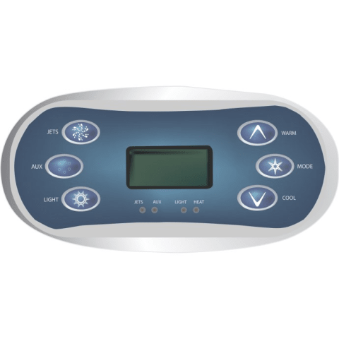 HydroQuip J/J/L/W/M/C Control Panel Overlay