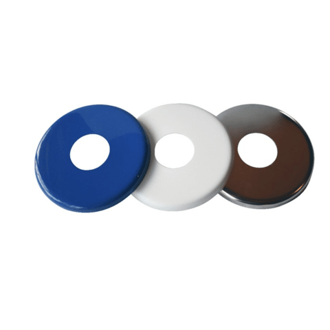 6" Rock Gray Round Escutcheon for 1.90 Tube