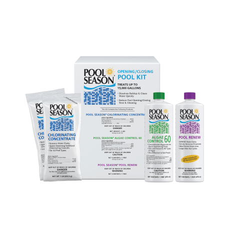 Pool Opening & Closing Chemical Kit, 15K Gallon