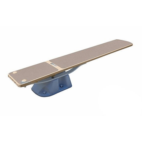 Salt Pool Jump System with TrueTread Board Complete, 6' Taupe with Tan Top Tread