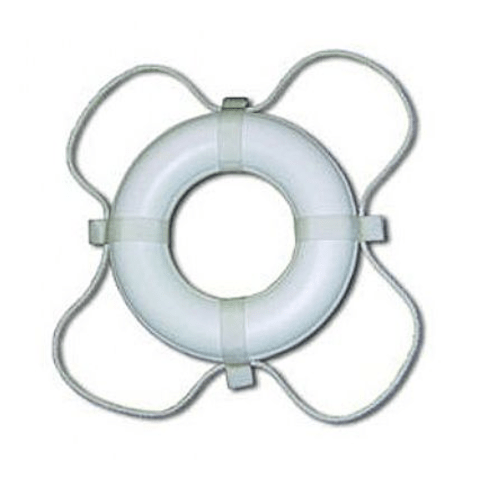 20" Blue/White Decorative Ring Buoy