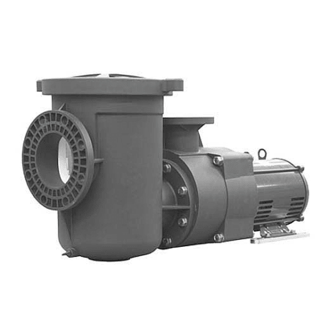 EQKT750 Commercial TEFC Pool Pump Without Strainer, NEMA Rated, 3 Phase, 208-230/460V 7.5 HP