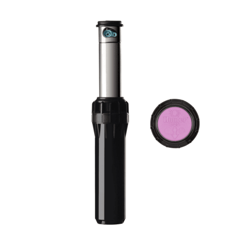 I-25-06-SS-R; I-25 Rotor, 6", adjustable from 50° to 360°, 1" inlet, stainless steel riser, check valve, reclaimed ID, five nozzles included