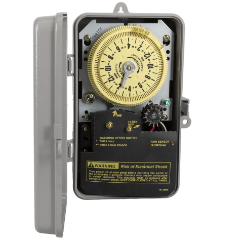 R8815P101C Sprinkler/Irrigation Time Switch with 14-Day Skipper