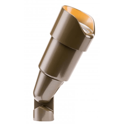 RSLED35WFLBZ, 7.5" Bronze Metal Up Light Flood 35W 2700K