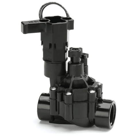 100DVF - 1 in. DVF Series Inline Plastic Residential Irrigation Valve with Flow Control- Female Pipe Thread