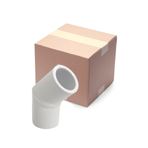 3/4-Inch 45-Degree Elbow, Slip x Slip, Box of 200