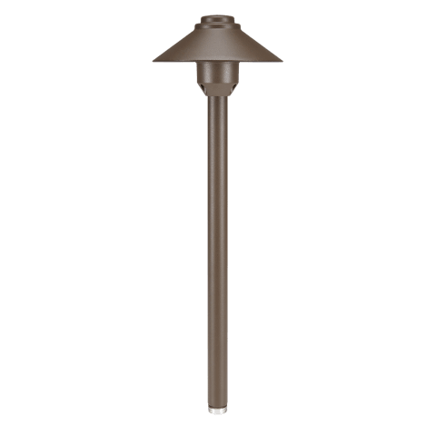 Architectural Bronze Ground Mount G4 LED Path Light 1.5W