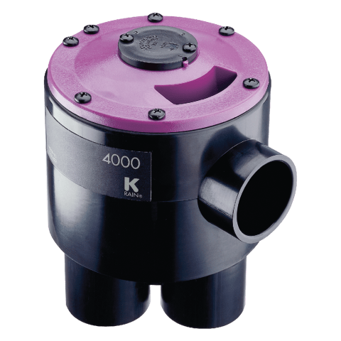 4000 Valve: 4 Outlet 2 Zone 1" For Reclaimed Water