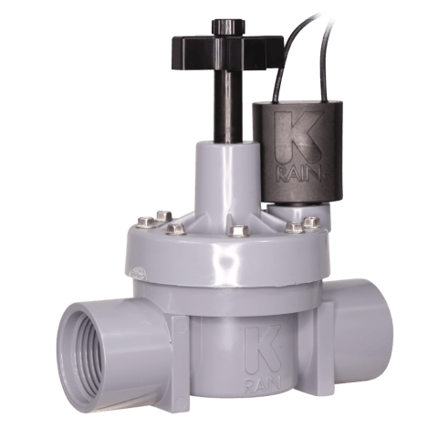Proseries 150 Electric Valve: 1" Bsp No Flow Control Gray