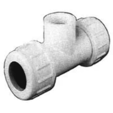 1" PVC Threaded Tee