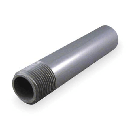 1"X12" Schedule 80 PVC T.O.E. Nipple
