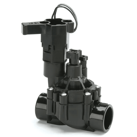 100DVFSS - 1 in. DVF Series Inline Plastic Residential Irrigation Valve with Flow Control - Slip x Slip