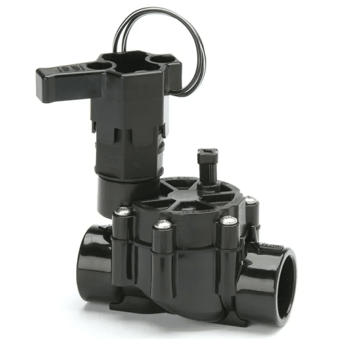100DVSS - 1 in. DV Series Inline Plastic Residential Irrigation Valve - Slip x Slip