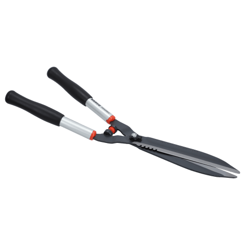 22.5 inch Heavy Duty Lightweight Hedge Shears, Partially Serrated Aluminum Blades