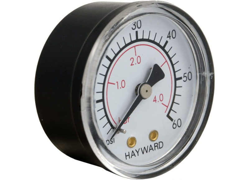Back Mount Pressure Gauge