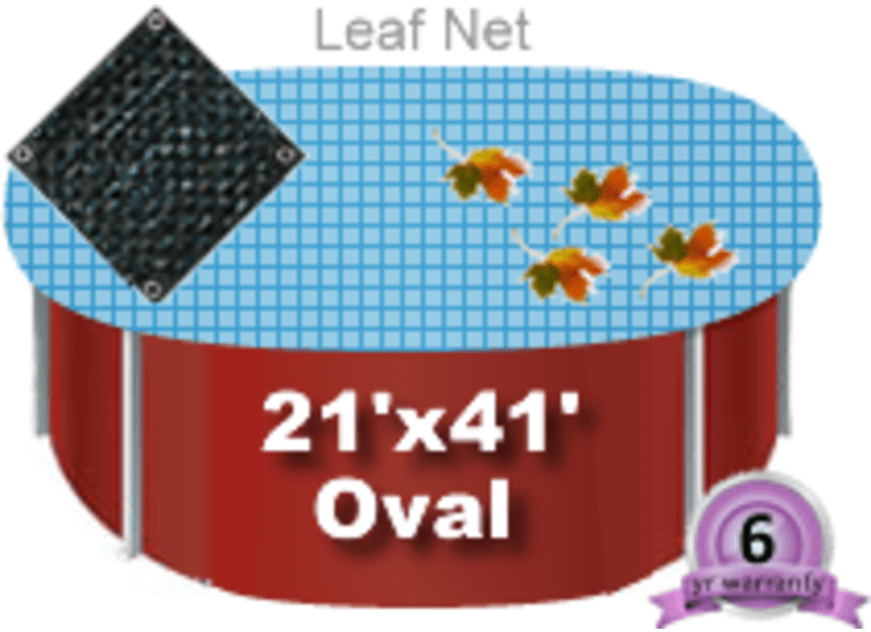 21'x41' Oval Leaf Guard
