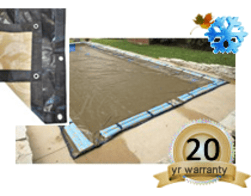 30'x60' Solid, Rectangle Winter Cover, 20 Yr. Emperor Warranty BT3050R