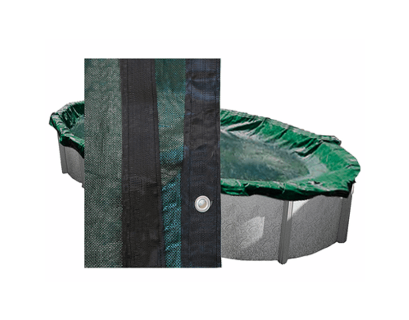 12'x20' Mesh Oval Winter Cover