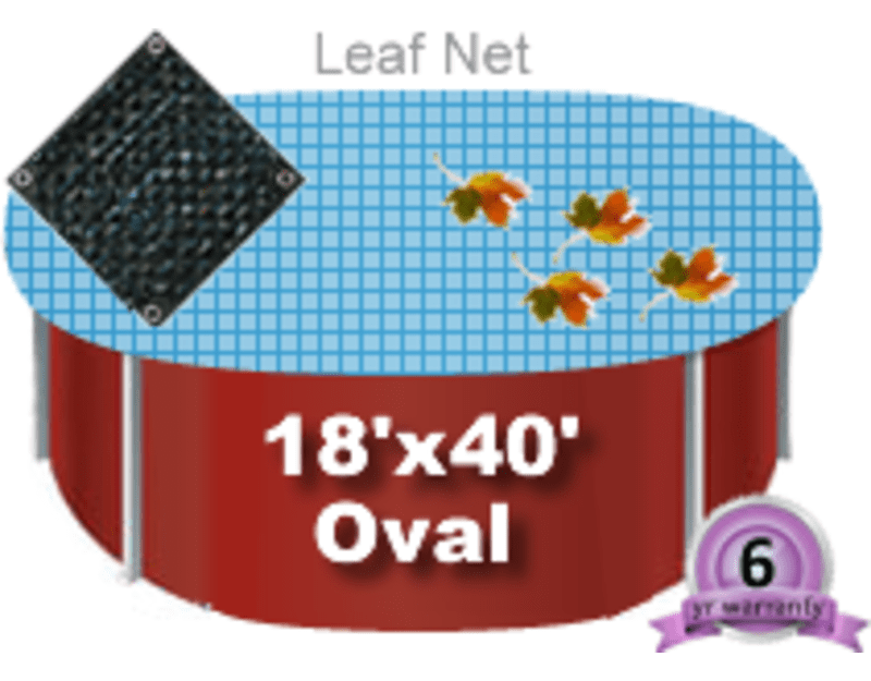 18'x40' Oval Leaf Guard